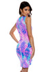 Luli Fama Dancing Queen Hi Lo Scrunch Dress
